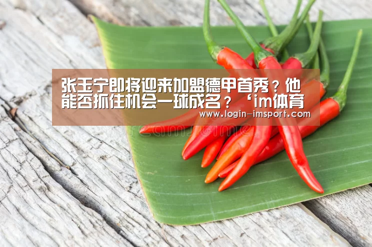 张玉宁即将迎来加盟德甲首秀？他能否抓住机会一球成名？‘im体