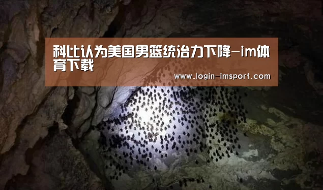 科比认为美国男篮统治力下降-im体育下载